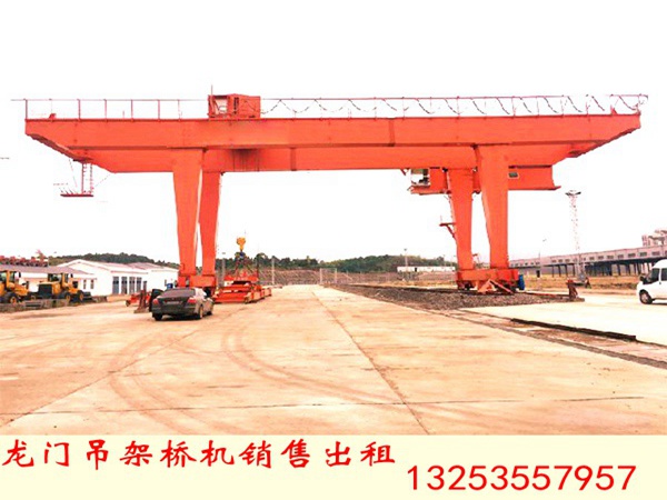 四川资阳龙门吊出租公司50吨26.5米门式起重机